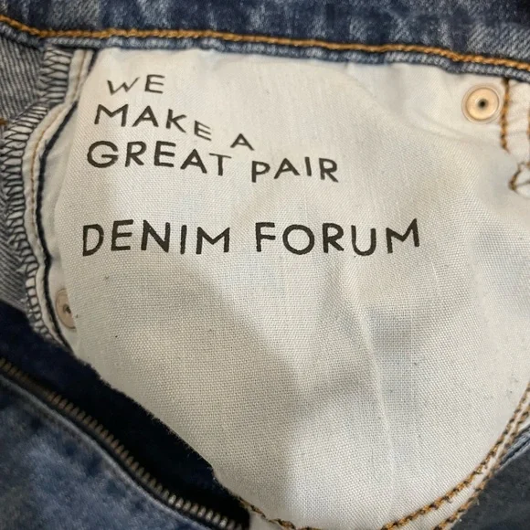 Aritzia denim forum the Marianne high rise flare jeans size 27 - Picture 5 of 10